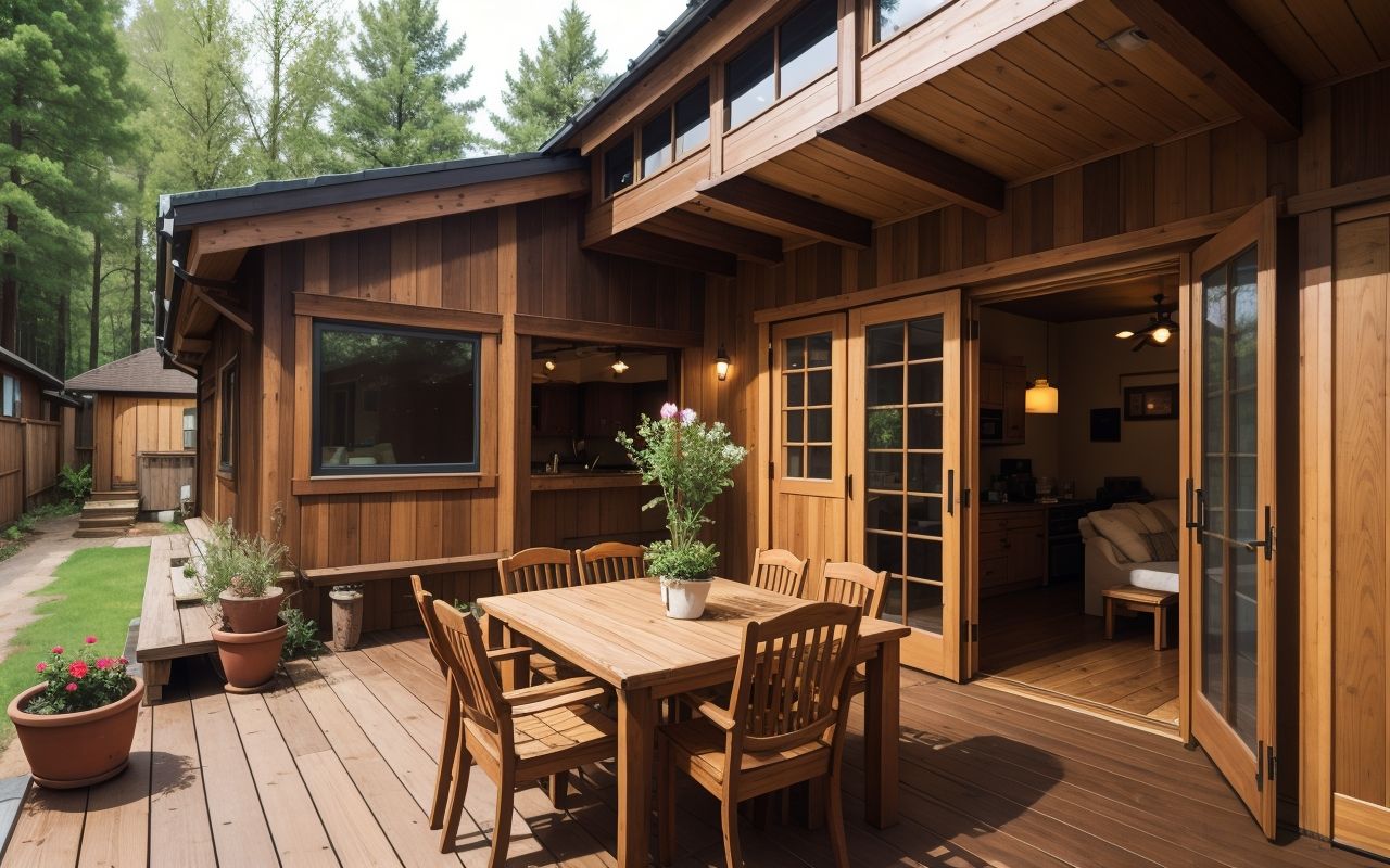 Экономичные идеи обновления деревянных террас и алей на даче 1 Экономичные идеи обновления деревянных террас и алей на даче