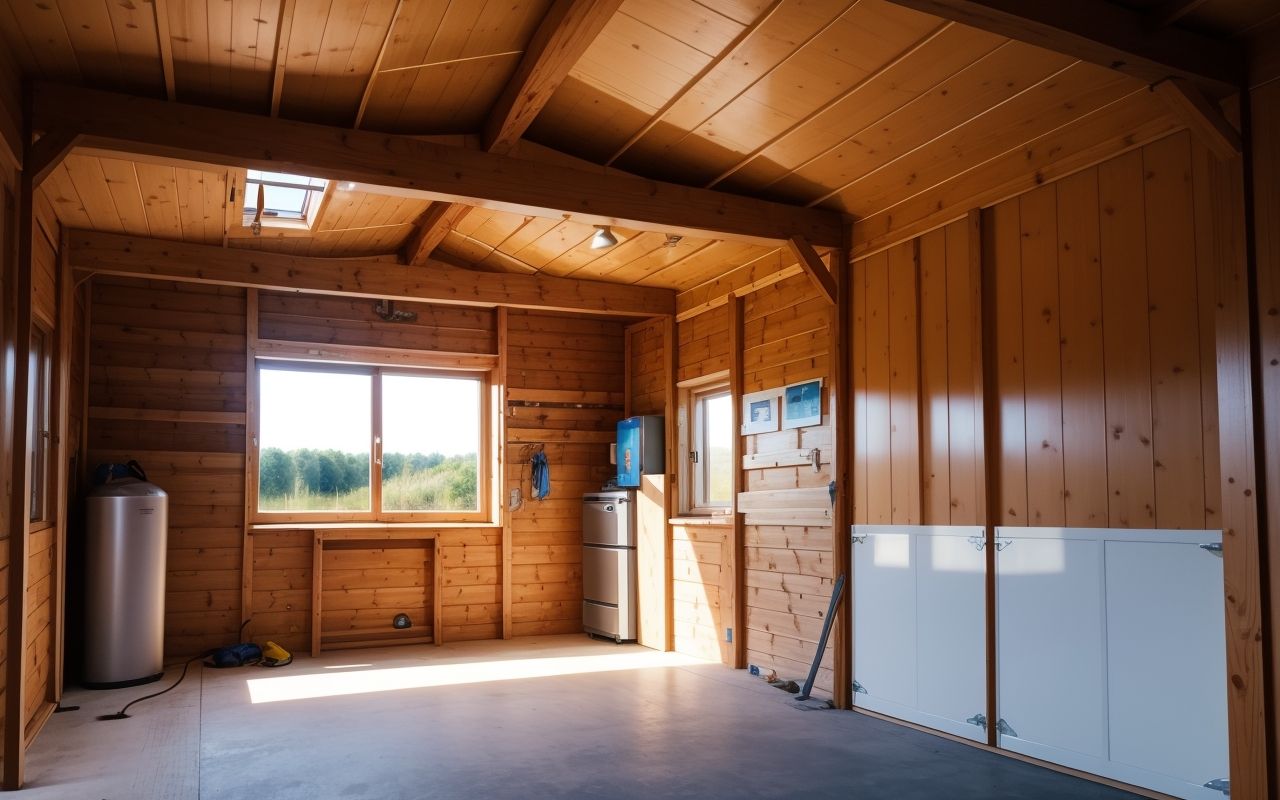 Экономичные способы утепления дачного сарая без потери пространства и эстетики 1 Экономичные способы утепления дачного сарая без потери пространства и эстетики